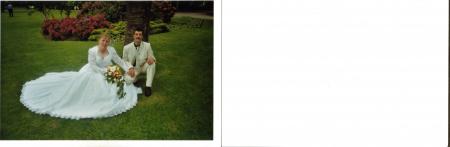 Notre mariage le 25 mai 2002